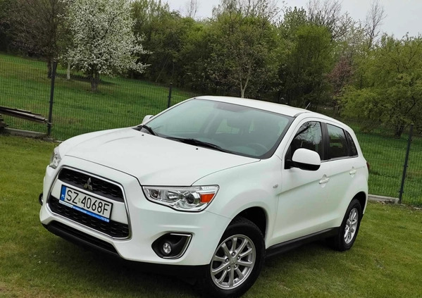 Mitsubishi ASX cena 39999 przebieg: 217000, rok produkcji 2014 z Sosnowiec małe 67